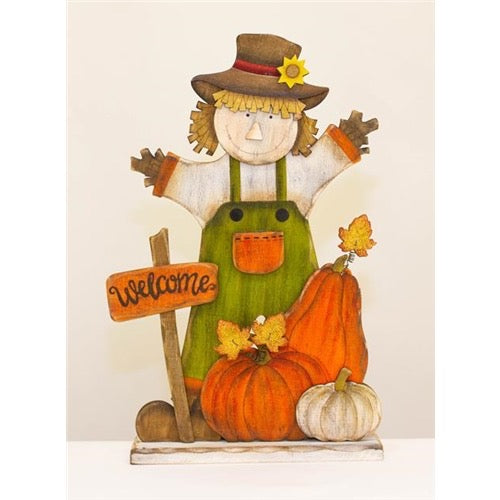 Scarecrow Pumpkin Scene