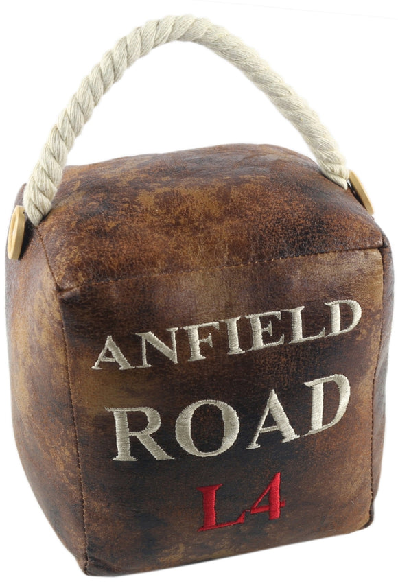 Faux Leather Anfield Road Doorstop
