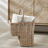 Wicker  Stair Basket