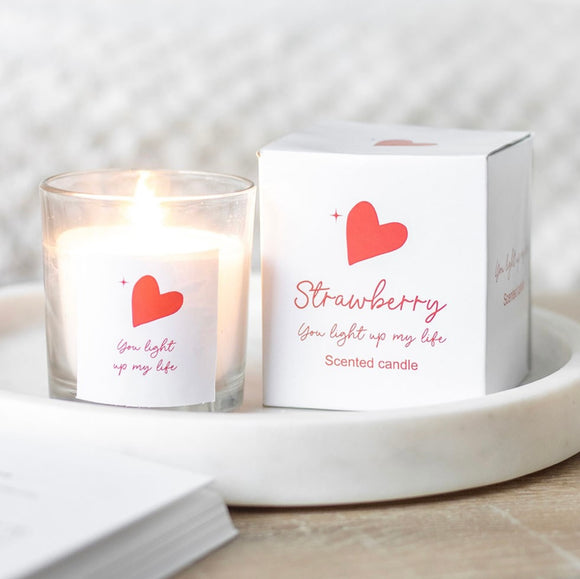 You Light Up My Life Scented Candle