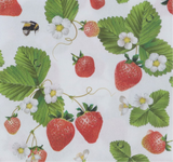 Gisela Graham Strawberry Set Of 20 Napkins