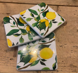 Bone China Lemon Coaster