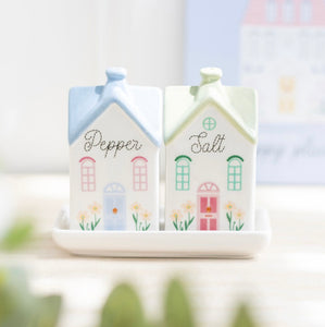 Pastel House Salt And Pepper Set