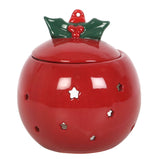 Red Ceramic Oil Burner