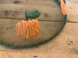 Gisela Graham Mesh Orange Food Cover