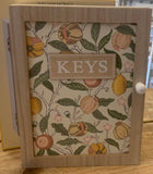 William Morris Fruits Wooden Key Box