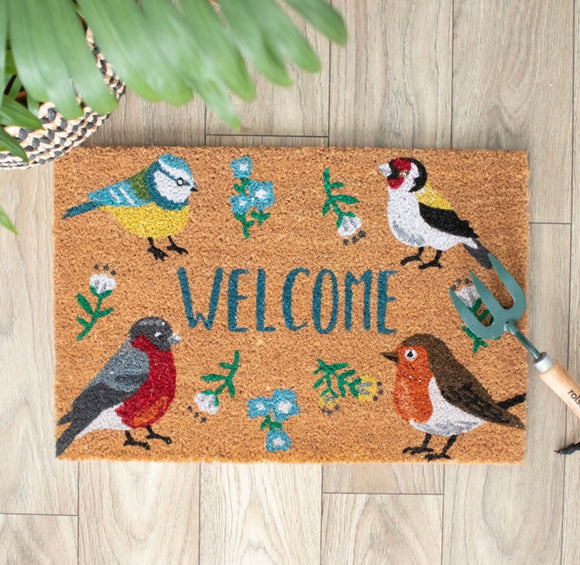 British Birds Welcome Doormat