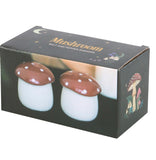 Mushroom Ceramic Salt And Pepper Set