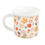 Autumn Mix Of Acorns Leaves And Pumpkins Mug