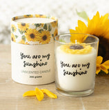 You Are My Sunshine Candle