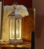White Lantern Table Lamp