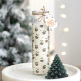 Christmas Pudding Advent Tube Candle