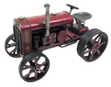 Large Red Metal Tractor Ornament