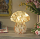 Confetti Toadstool Led Battery Operated Coral
