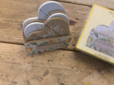 William Morris Fruits Wooden Set Of Coasters