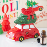Car With Christmas Tree Wax Melt Burner
