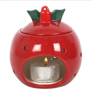 Red Ceramic Oil Burner