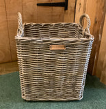 Medium Square Kubu Log Basket