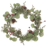 Christmas Eucalyptus And Berry Wreath