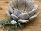 Stoneware Water Lily Bowl