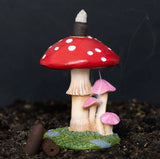 Toadstool/ Mushroom Backflow Incense Burner