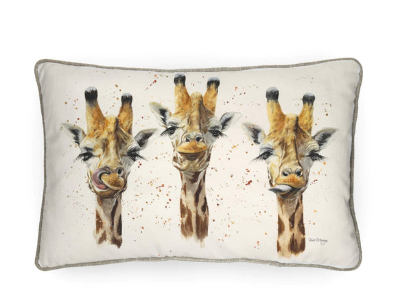 Three Is Company Giraffe Cushion