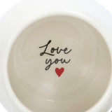 Love Heart Hidden Message Mug