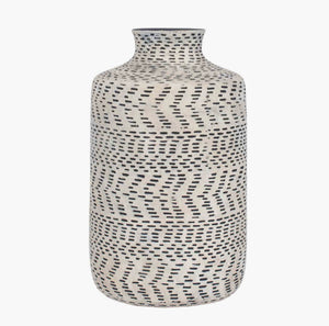 Natural Textured Stoneware Vase