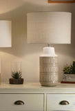 Oatmeal Ceramic Table Lamp