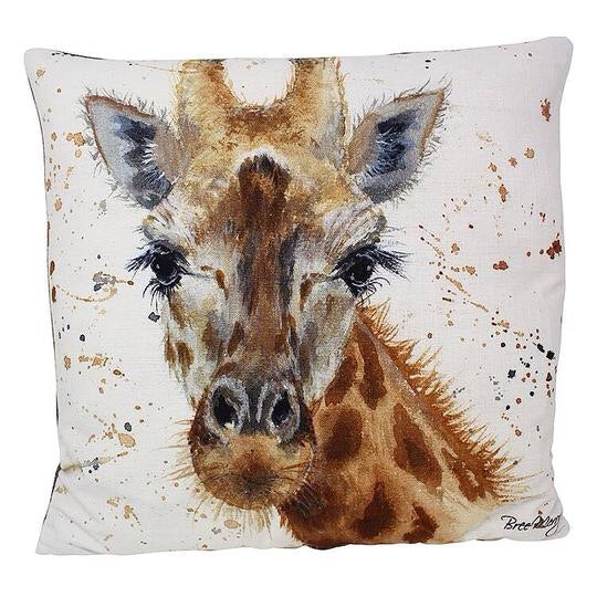 Geraldine Giraffe Cushion