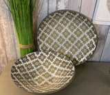 Terracotta Patterned Medium Bowl