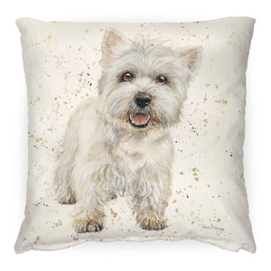 Wallace Westie Dog Cushion