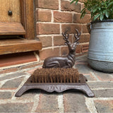 Cast Iron Stag Boot Brush