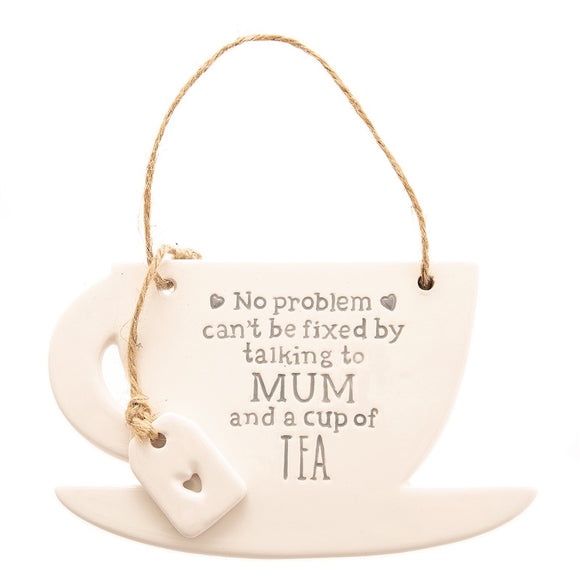 Ceramic Tea Cup For Mum Hanger