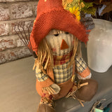 Sitting Autumnal Scarecrow