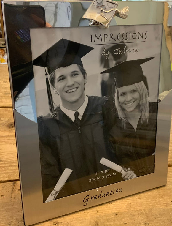 Large Mirrored Graduation Frame