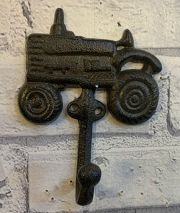 Cast Iron Tractor Wall Hook
