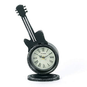 Guitar Mantel Clock