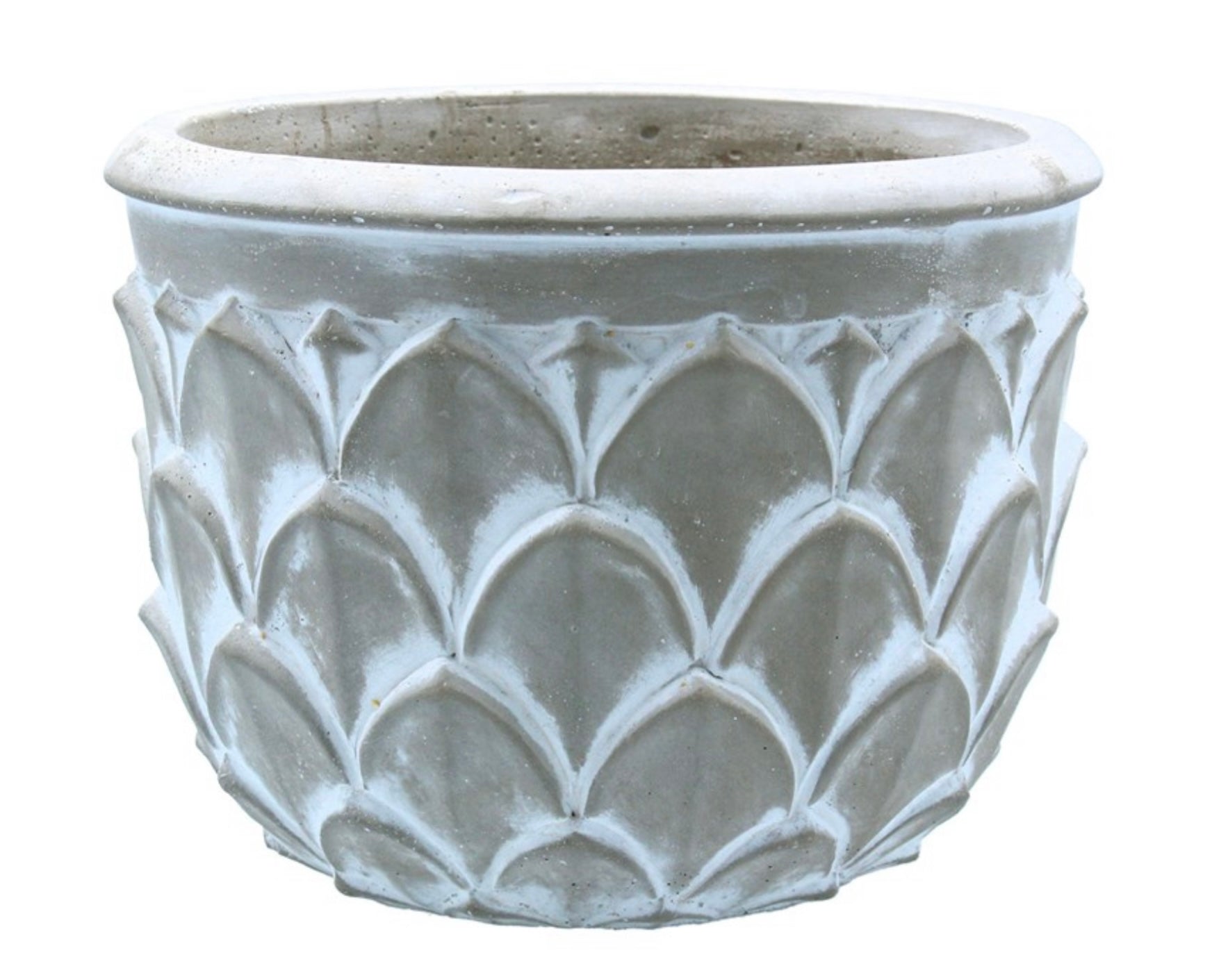 artichoke plant pot Large Stoneware Effect Artichoke Plant Pot – Make Your House A Home