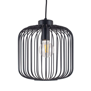 Industrial Cage Pendant Light Fitting