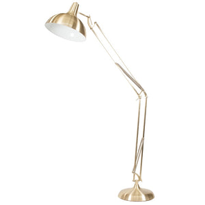 Brass Metal Task Floor Lamp