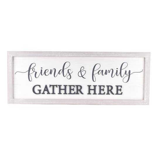 Friends And Family Gather Here Wall Art