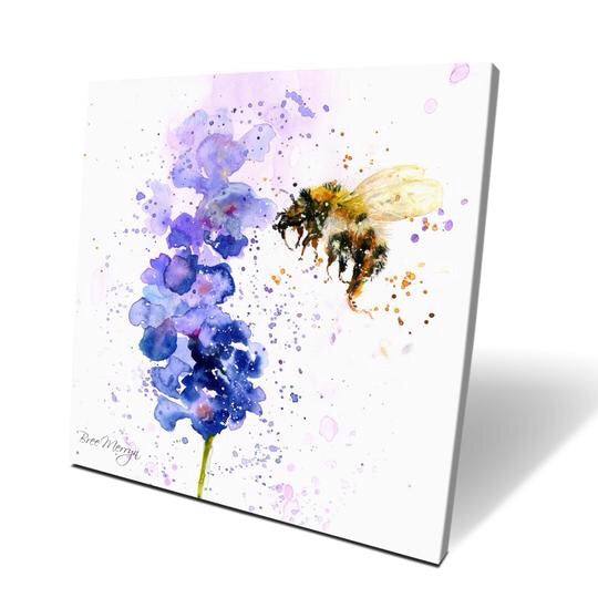 Lavender Mist Box Canvas Picture