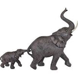 Elephant And Calf Ornament