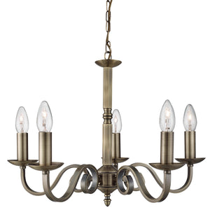 Classic Antique  Brass Ceiling Light Fitting