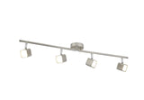 Satin Silver Set Of 4 LED Stoplights