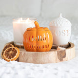 Acorn Tealight Holder With Cosy Wording