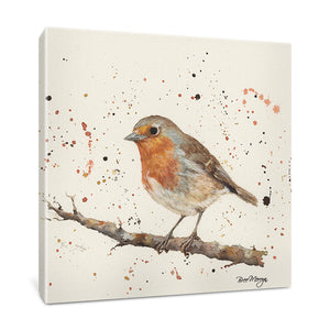 Robin Red Breast Canvas Picture