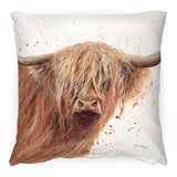 Harry Highland Cow Cushion
