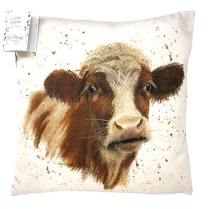 Trudy Cow Cushion